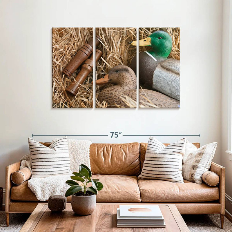 Duck Hunting Concept, 36" H x 57" W
