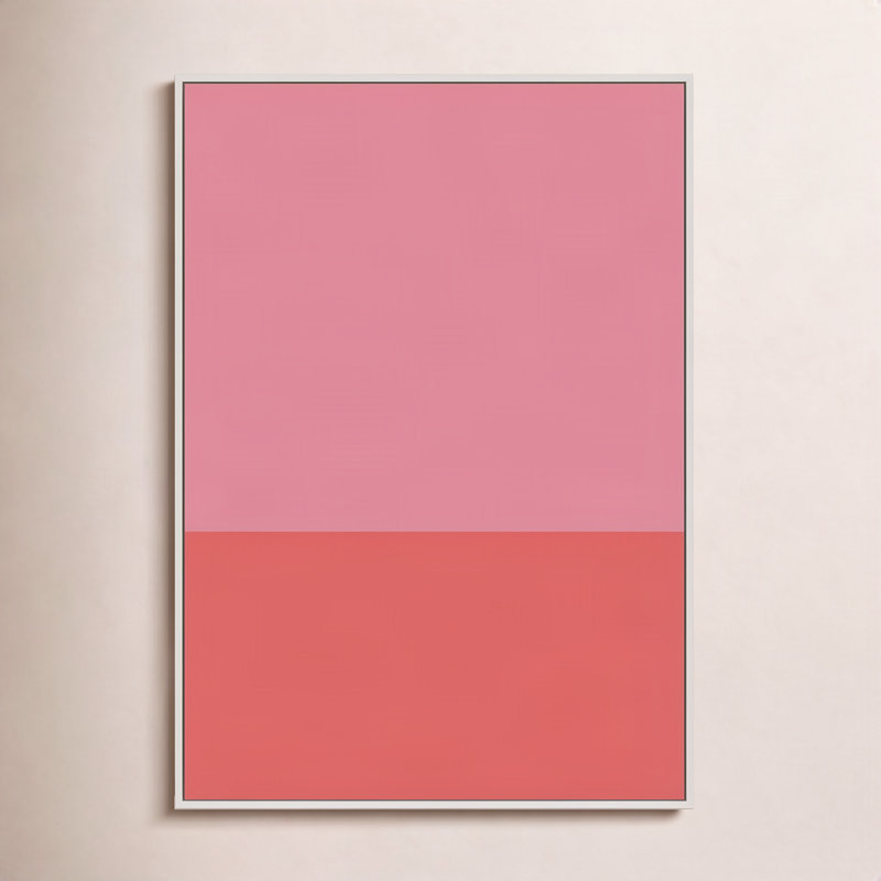 Diandra Color Studies 3 Print by Romina Gadler, 25" H x 17.5" W x 1.25" D, White Framed Canvas
