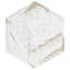 Stella Hex 9" x 10" Porcelain Pattern Wall & Floor Tile-63909862