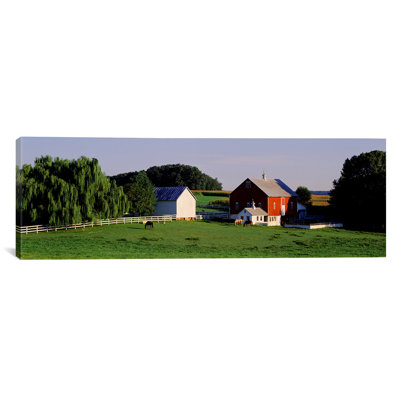 « farm, baltimore county, maryland », reproduction de photo sur toile