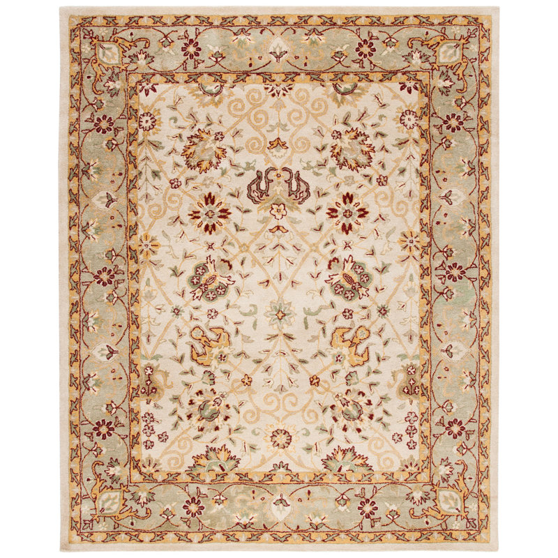 Dunbar Hand Tufted Wool Oriental Rug, Rectangle 8'3" x 11'