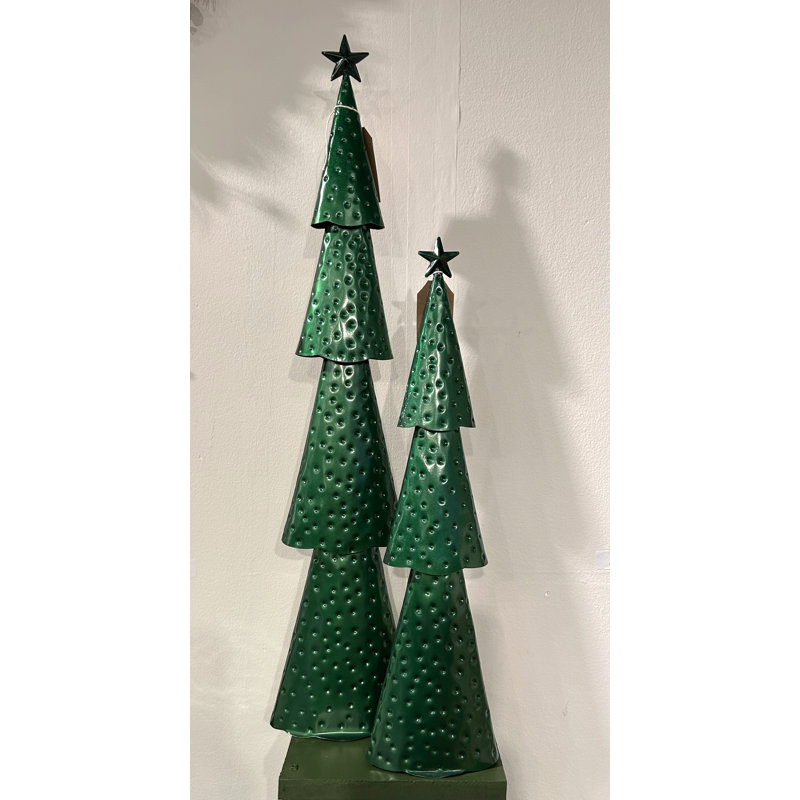 Decorative Accent, Green, 12cm H x 6cm W x 6cm D