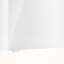 Bureau d'ordinateur à tiroir blanc à panneau épais Daylan, H 29,85 po x l 46,96 po x P 23,61 po Daylan