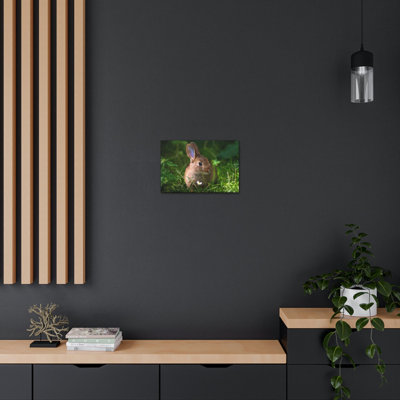 Art mural lapin majestueux