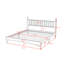 Wood Platform Bed with Headboard-921344334