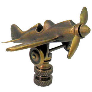 Airplane Lamp Finial