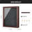 11X14inch Large Shadow Box Picture Frames Deep Shadow Boxes Display Cases With Removable Shelves, Wooden Memory Boxes For Keepsakes, Burgundy