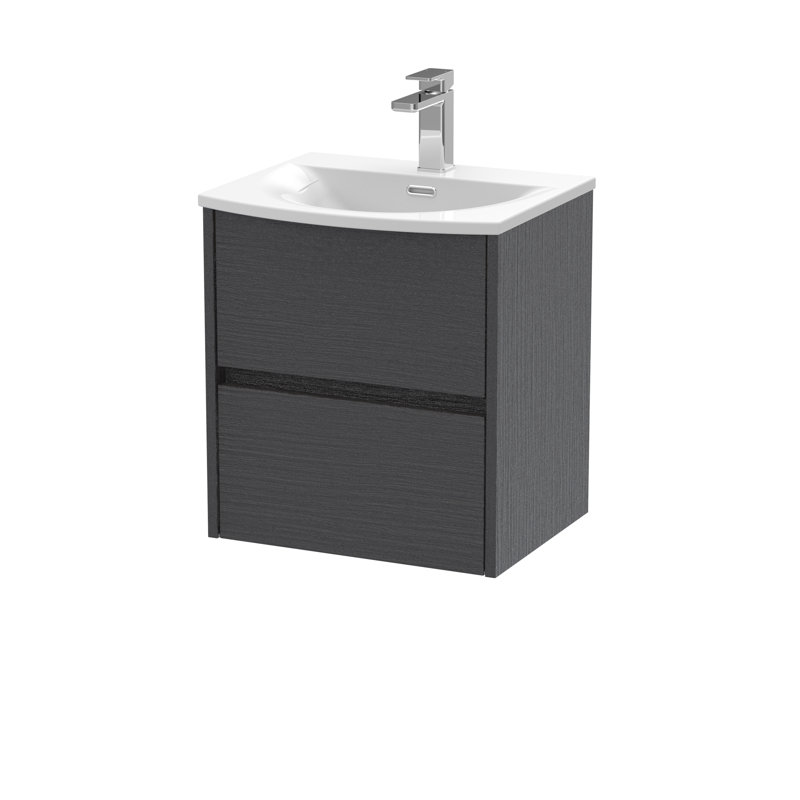 Havana 500mm Single Bathroom Vanity with Basin, Graphite Grey