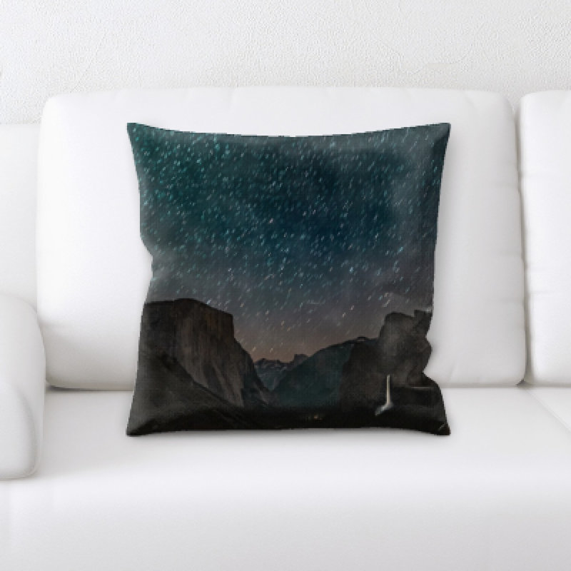 Microsuede Throw Pillow
