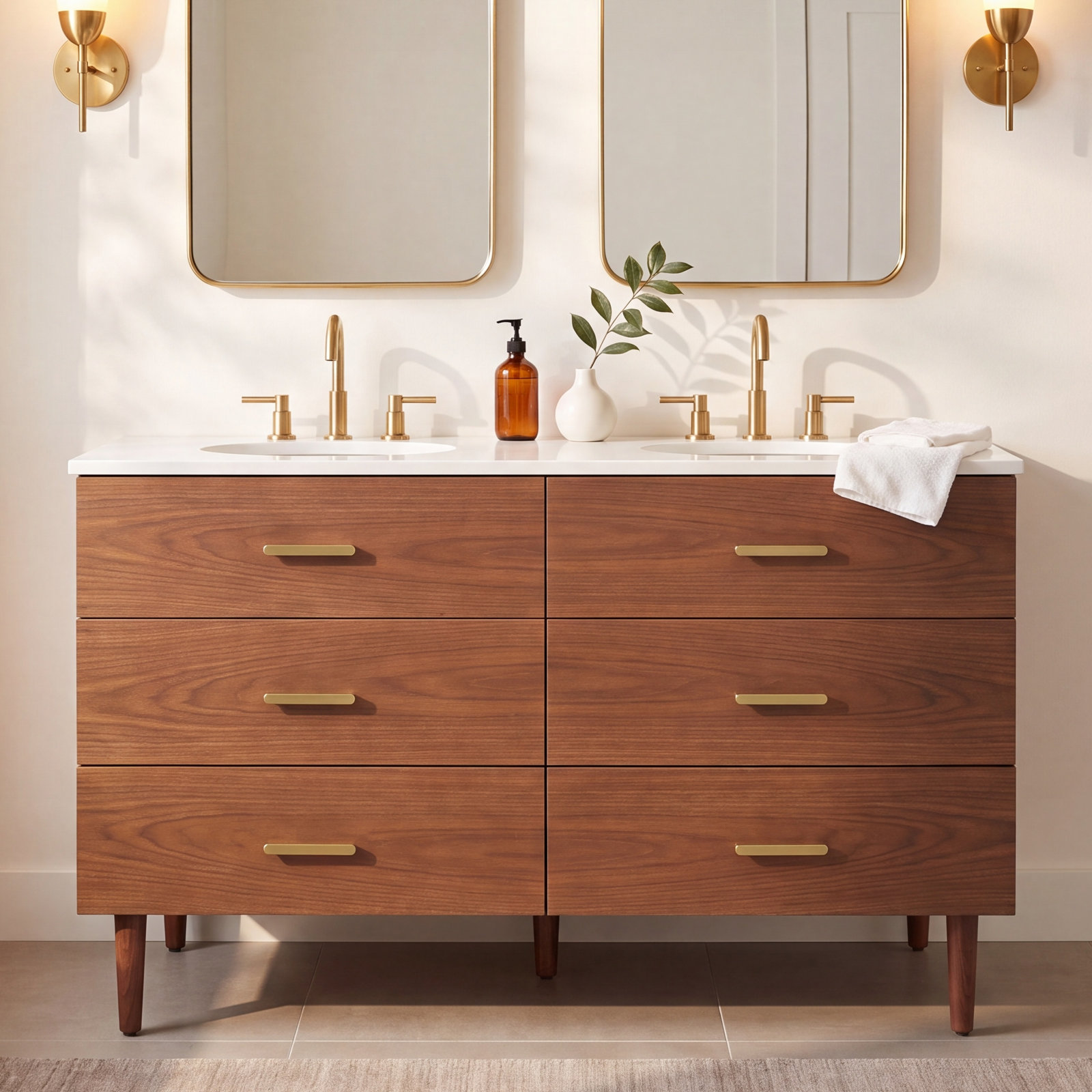 Dondi 54'' Double Bathroom Vanity
