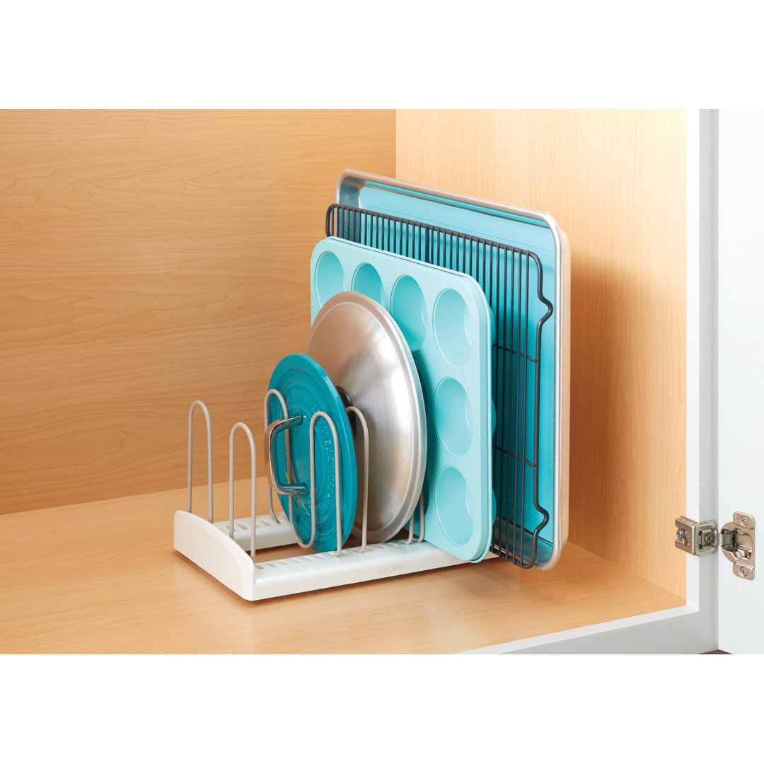 YouCopia StoreMore Expandable Pan and Pot Lid Organizer Rack for Kitchen Cabinet Storage YouCopia® 