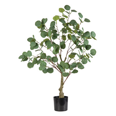  Artificial 33-In Eucalyptus Tree, Suitable For Indoor And Outdoor
