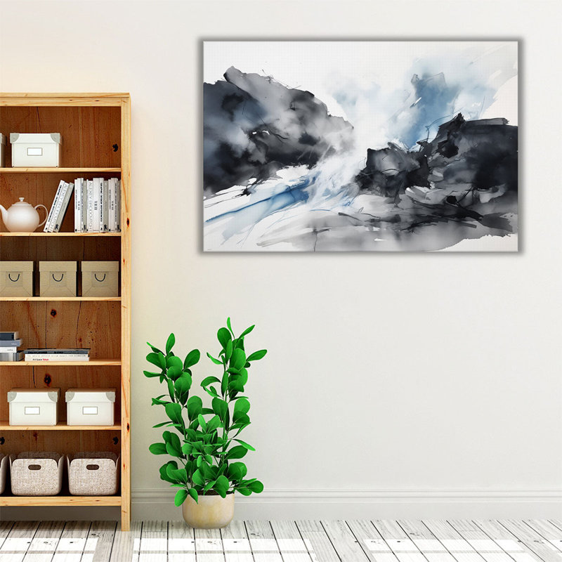 Rocky River Rush, 20" H x 30" W