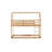 Rubber Wood Floor Bunk Bed,with ladder,Guardrails,House-Shaped-Bunk Bed-1701617499