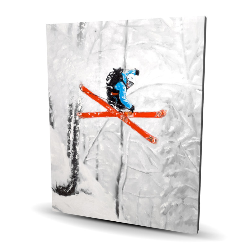 Art sur toile orange
