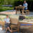 Folding Picnic Outdoor Table Convertible Bench Patio Dining Set-666165985
