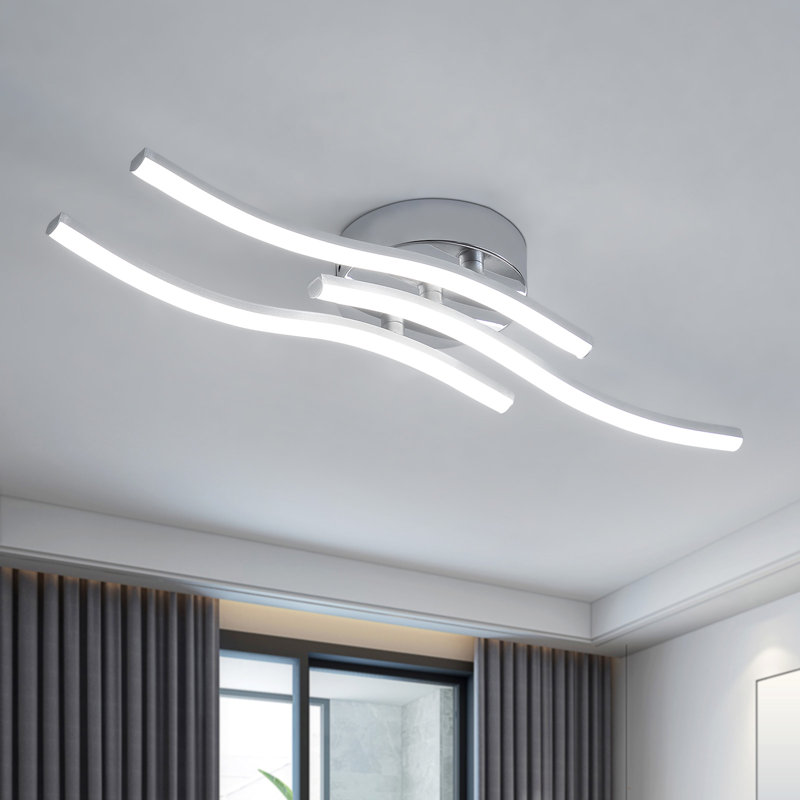 Castoria Acrylic LED Semi Flush Mount