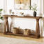 Console en bois massif de 63 po-1967938286-2048114615