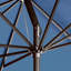 Parasol de marché octogonal Loudean-564628049