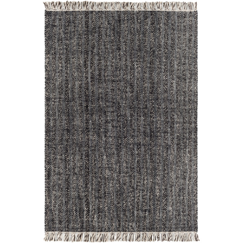 Tapis gris en laine Tracey, Rectangle 2 pi x 3 pi
