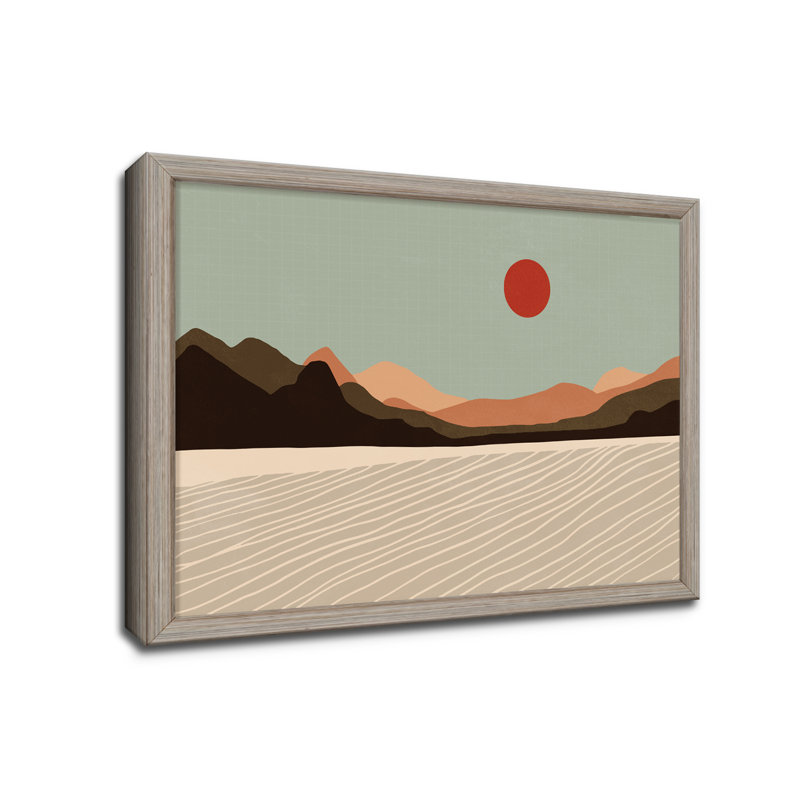 «Summer Nomad V» par ChiChi Decor - impression encadrée, H 12 po x l 16 po x P 0,75 po