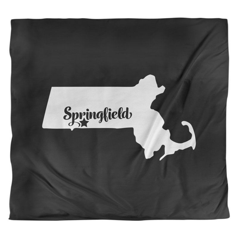 Massachusetts Modern & Contemporary Solid Colour Duvet Cover, Pink, Queen Duvet Cover, Microfiber