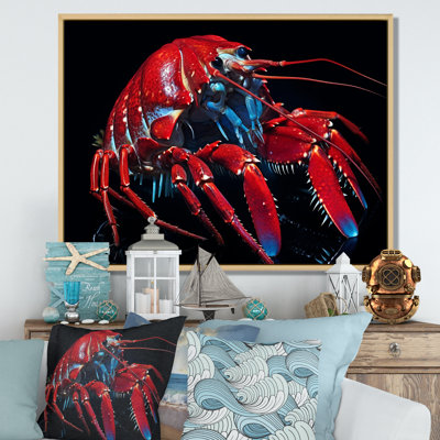 " Modern Red Mantis Shrimp II "