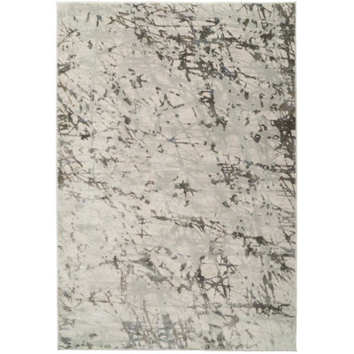 Tapis beige / gris / bleu Dionatta