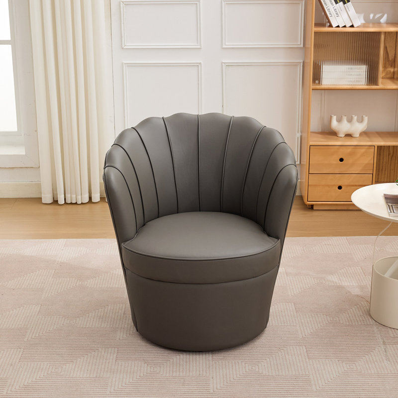 Chaise de bureau Petal, Gris