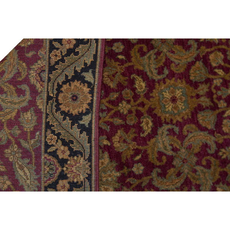 Handmade Cotton and Wool Oriental Area Rug