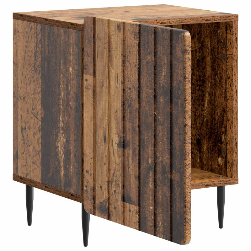 Bedside Table, Old Wood