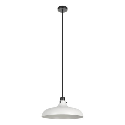 Maia Black and Light Gray Pendant Light