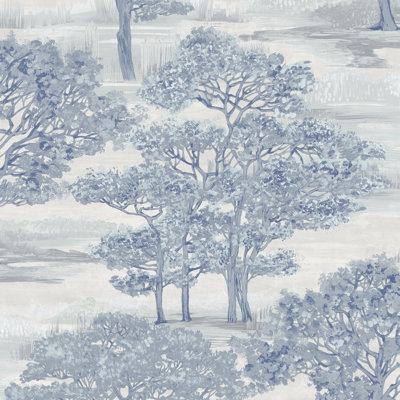Forest Toile Self-Adhesive Wallpaper Roll