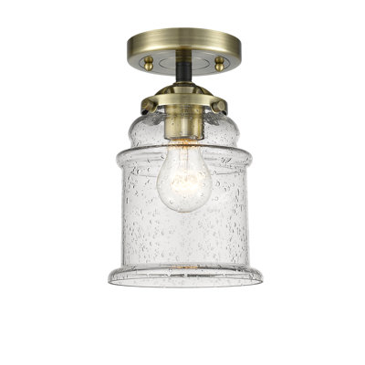 Alexandira Glass Semi Flush Mount