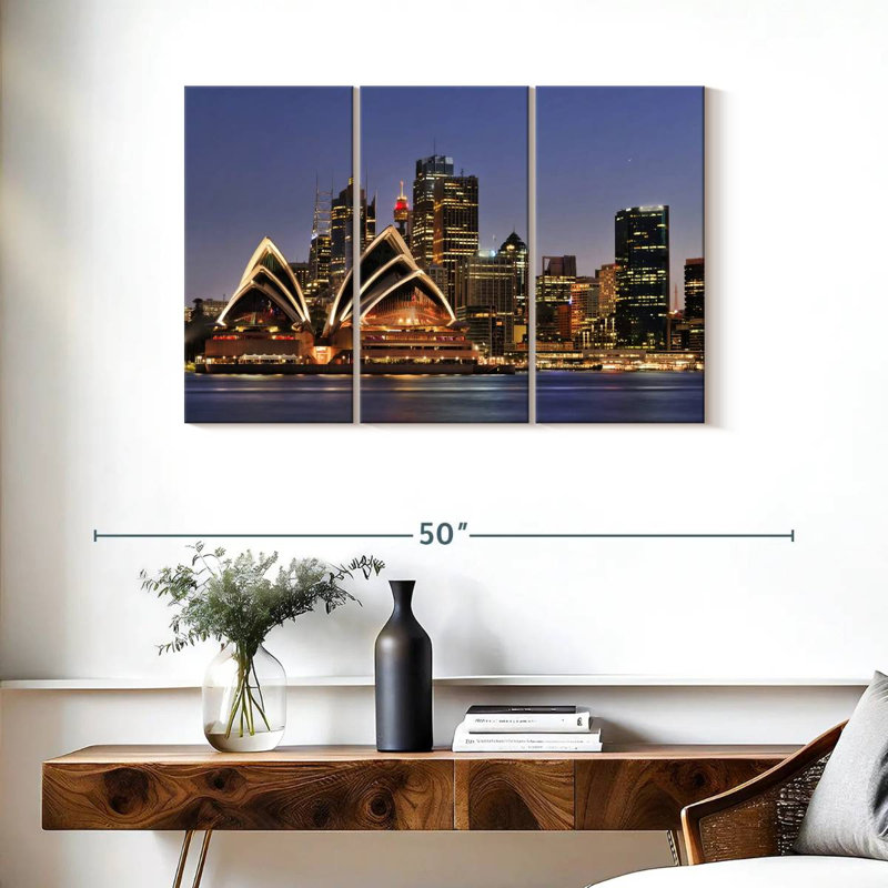 Sirci illuminé Sydney, H 24 po x l 38 po