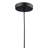 1 - Light Black Single Pendant