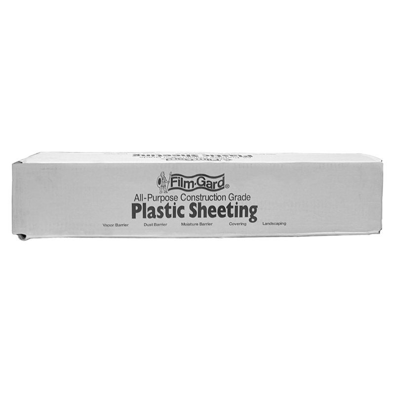 Jones Stephens 8 X 100 4 MIL BULK PLAS SHEETING - Clear