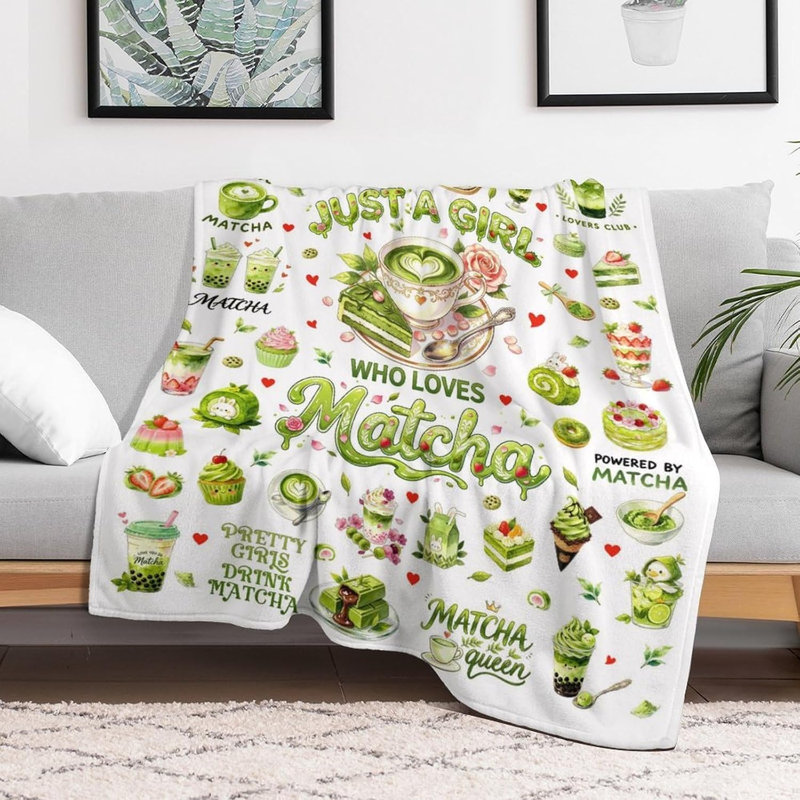 Matcha Couverture douillette douillette Matcha, 40" L x 30" W