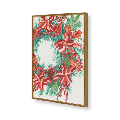 «Yuletide Harmony II» par Melissa Wang, reproduction d'art sur toile