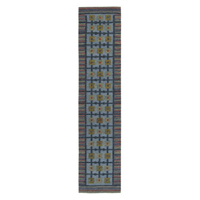 Scandinavian Wool Geometric Area Rug