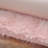 Haja Pink Fluffy Faux Sheepskin Fur Shag Area Rug-1122193656