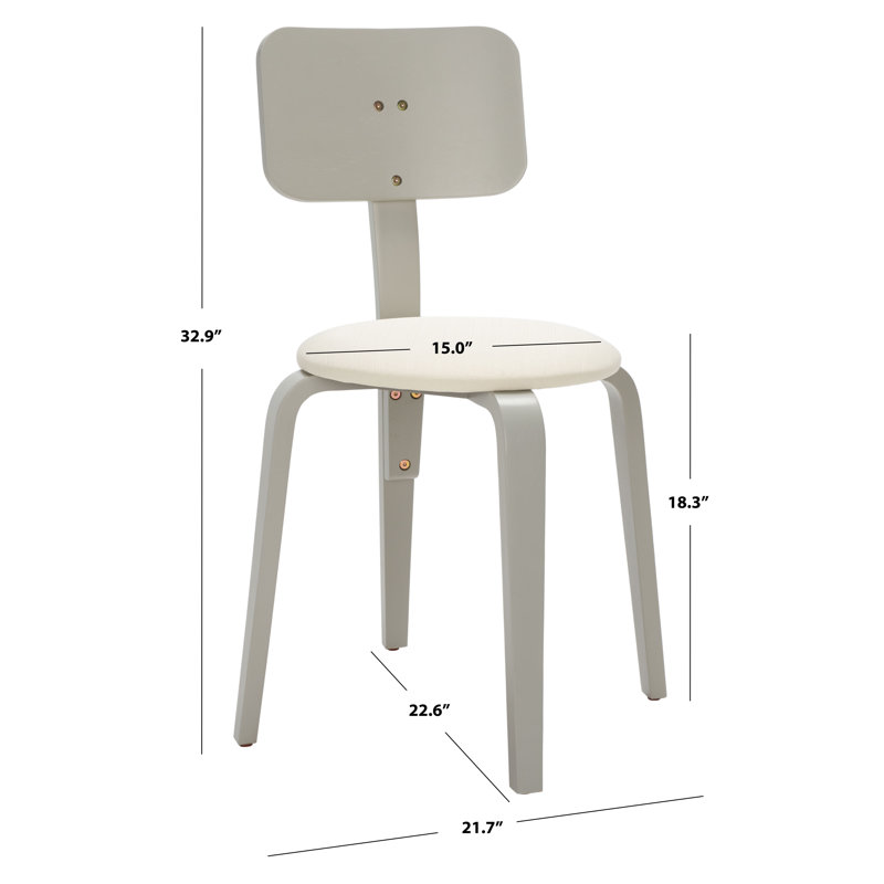 Chaise d'appoint Rumeal, Gris