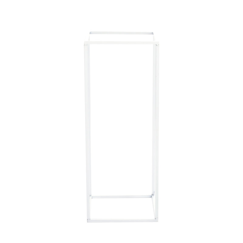 Iron, 60cm H x 25cm W x 25cm D, White