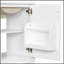 Meuble-lavabo moderne de 20 pouces avec lavabo en céramique, porte à fermeture en douceur, tablette réglable en forme de U et plusieurs options de rangement-1651140175
