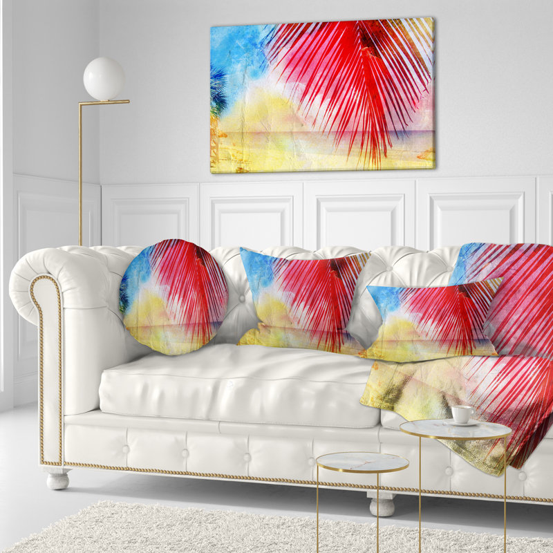 Coussin Retro, 12 po x 20 po, Rectangulaire