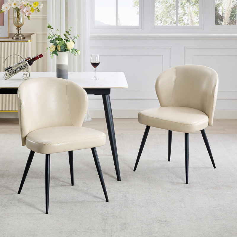 49cm H Side Chair in Beige