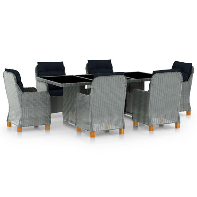 Ensemble de salle à manger rectangulaire pour 6 personnes 73 po