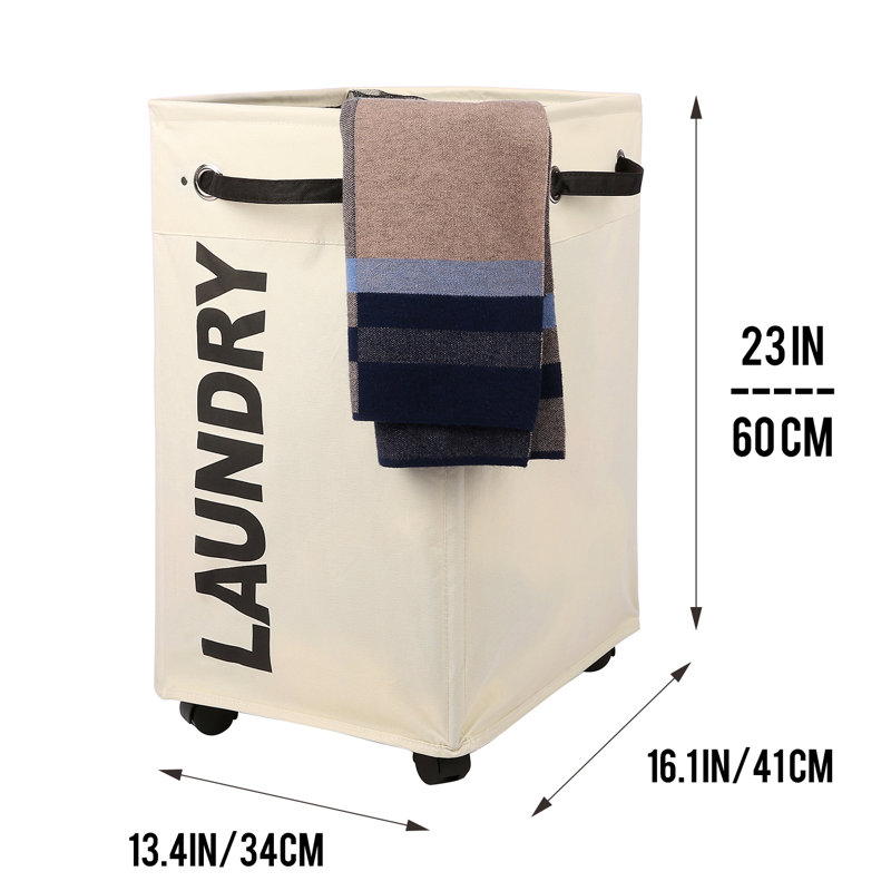 Corbeille à linge, Beige