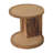 Modern Solid Wood Close-knit Corner End Table