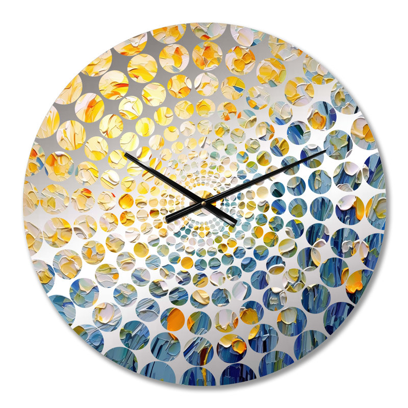 Bajram - Horloge murale fleurs, Petit